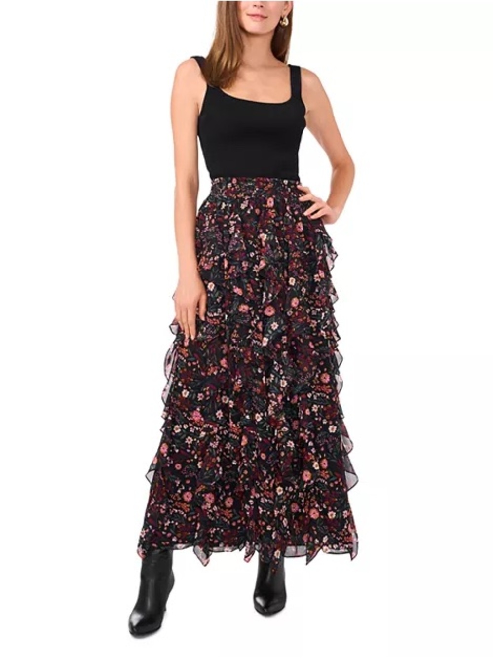 NWT 1. State Corkscrew Skirt, Size L
